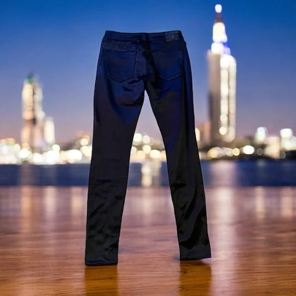 Rare Vintage True Religion satin shiny skinny leg jeans style #WP83592 Vintage